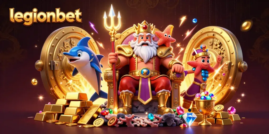 Join the excitement at legionbet with Neptune and a treasure of gaming thrills!