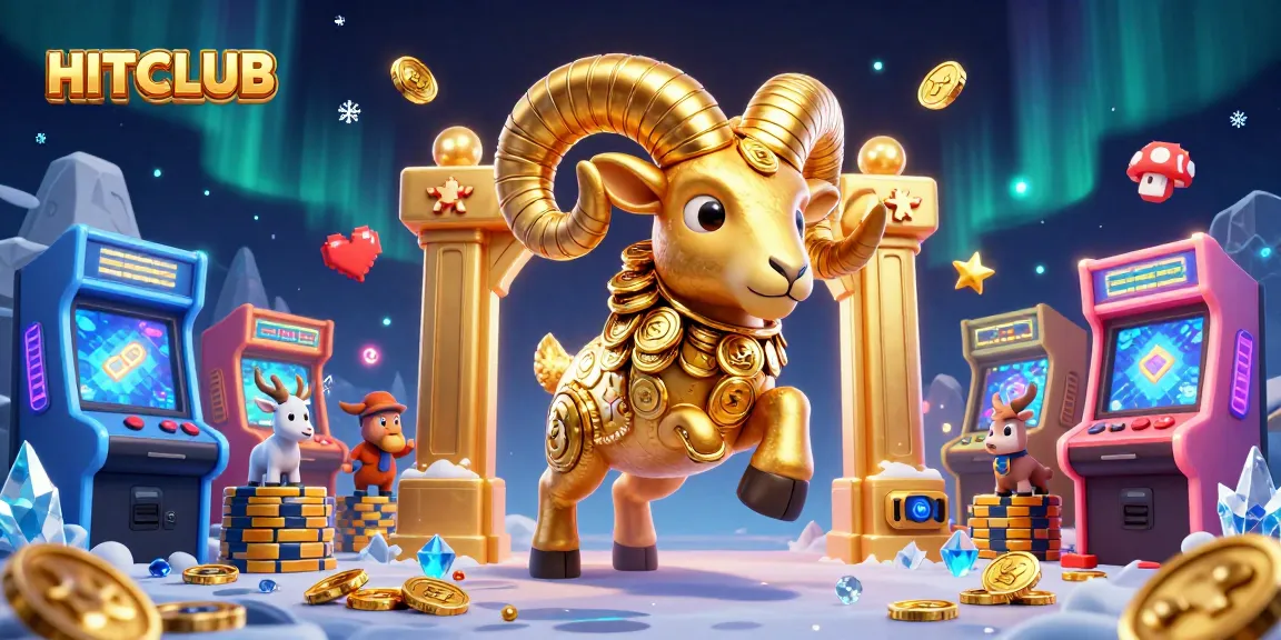 Experience the thrill of HITCLUB with vibrant games and iconic characters in a packed casino scene.