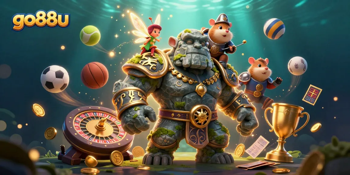 Engage with go88u's thrilling casino experience featuring magical characters and dynamic gaming elements.